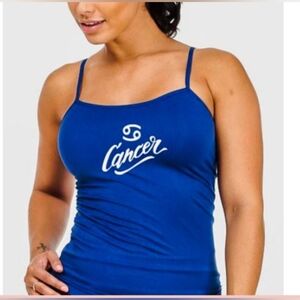 NEW! Blue Cancer Zodiac Tank Top